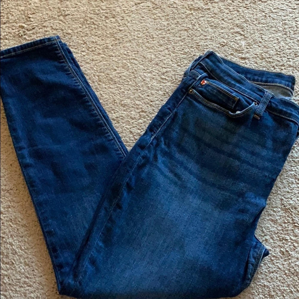 Hudson Size 32 Dark Wash Skinny Jeans